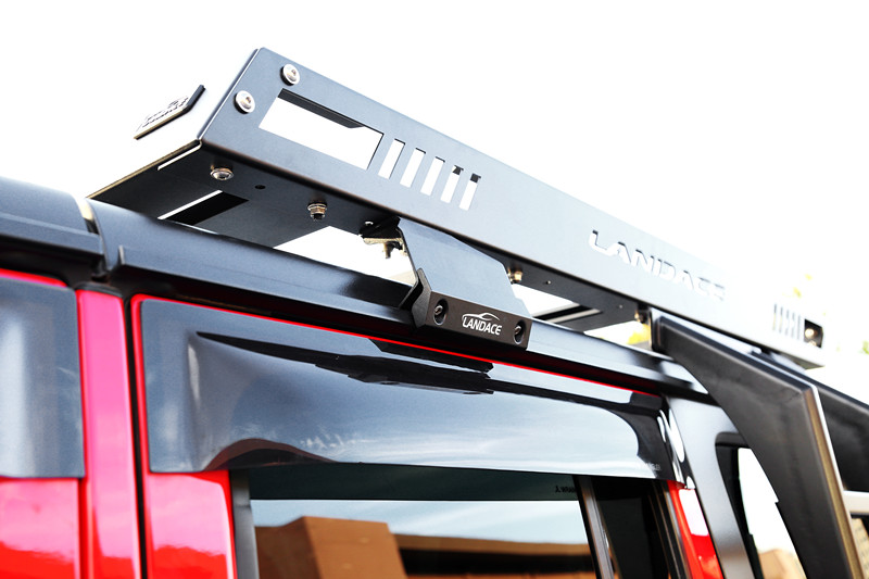 400kg Capacity Durable Jeep Roof Rack Bar with Ladders and Car Luggage Carrier