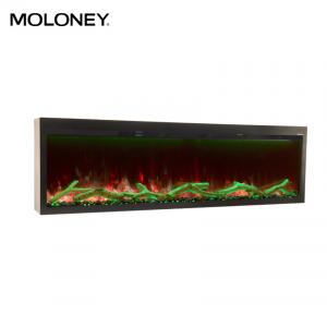 Wholesale 1240mm Fully Recessed Electric Fireplace Click Button No Venting from china suppliers