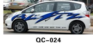 Wholesale UV offset printing Car Body Sticker QC-024B / Car Decoration from china suppliers