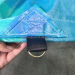 Customer Request Color PE Tarpaulin Sheet for Light Weight Roof Cover in Blue