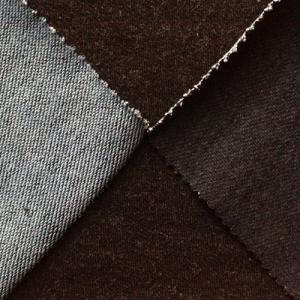 Wholesale inclined terry winter knit denim fabric from china suppliers