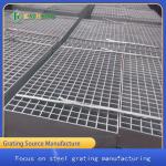 G1508/40/100FG Industrial Heavy Duty Steel Grate Metal Catwalk Grating