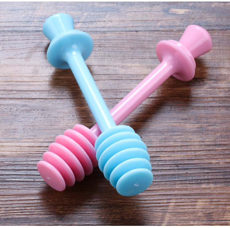 Plastic Honey Splash Bar Honey Bar Multi-Color Plastic Honey Dipper for Eat