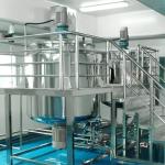 Multipurpose Stable Cream Emulsifier Mixer , Medicine Vacuum Emulsification