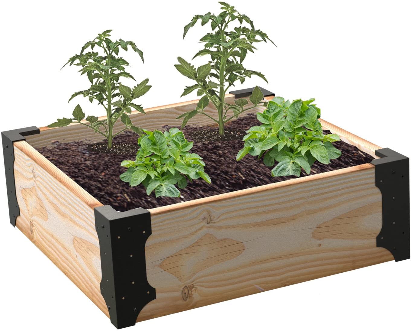Powder Coating Raised Bed Brackets for Metal Planter Boxes and Vegetable Gardens