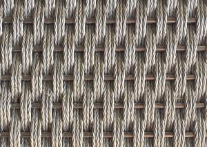 Wholesale 5mm Crimped Flat Stainless Steel Architectural Mesh Anti Acid from china suppliers