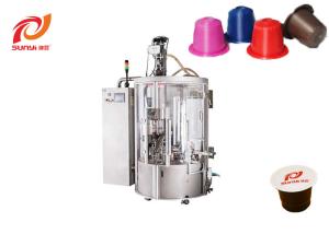 Wholesale Nespresso Compostable Coffee Capsule Filling Sealing Machine from china suppliers