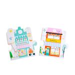 Printing Preschool Learning Children Hardcover Pop Up Puzzle Book For Kids