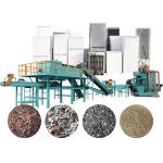 Refrigerator Recycling Sorting Plant , Electronic Waste Refrigerator Shredder