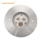 3W Outdoor LED Underground Light 3000k Warm White Recessed In Ground Lighting