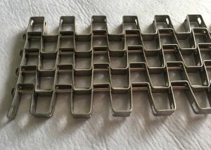 Wholesale Anti Rust 304 Stainless Steel 100mm Flat Wire Mesh Belt from china suppliers