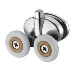 OEM Polished Metal Sliding Door Rollers Zinc Alloy Top Pulley 30kg Cpacity