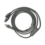 Straight PS2 Male To Female Cable 3M 10Ft Compatible For Symbol LS2208