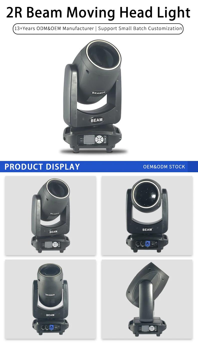 150w Moving Head Light 18 Prism Gobo Spot for KTV Theater Auditorium Stage Bar Concert