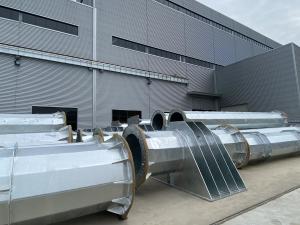 Wholesale 500kv Electric Power Transmission Line Substation Steel Structure Transmission Angle Steel Tower from china suppliers
