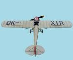 Vintage Style Antique Airplane Model For Decor 250*230*90 Resin