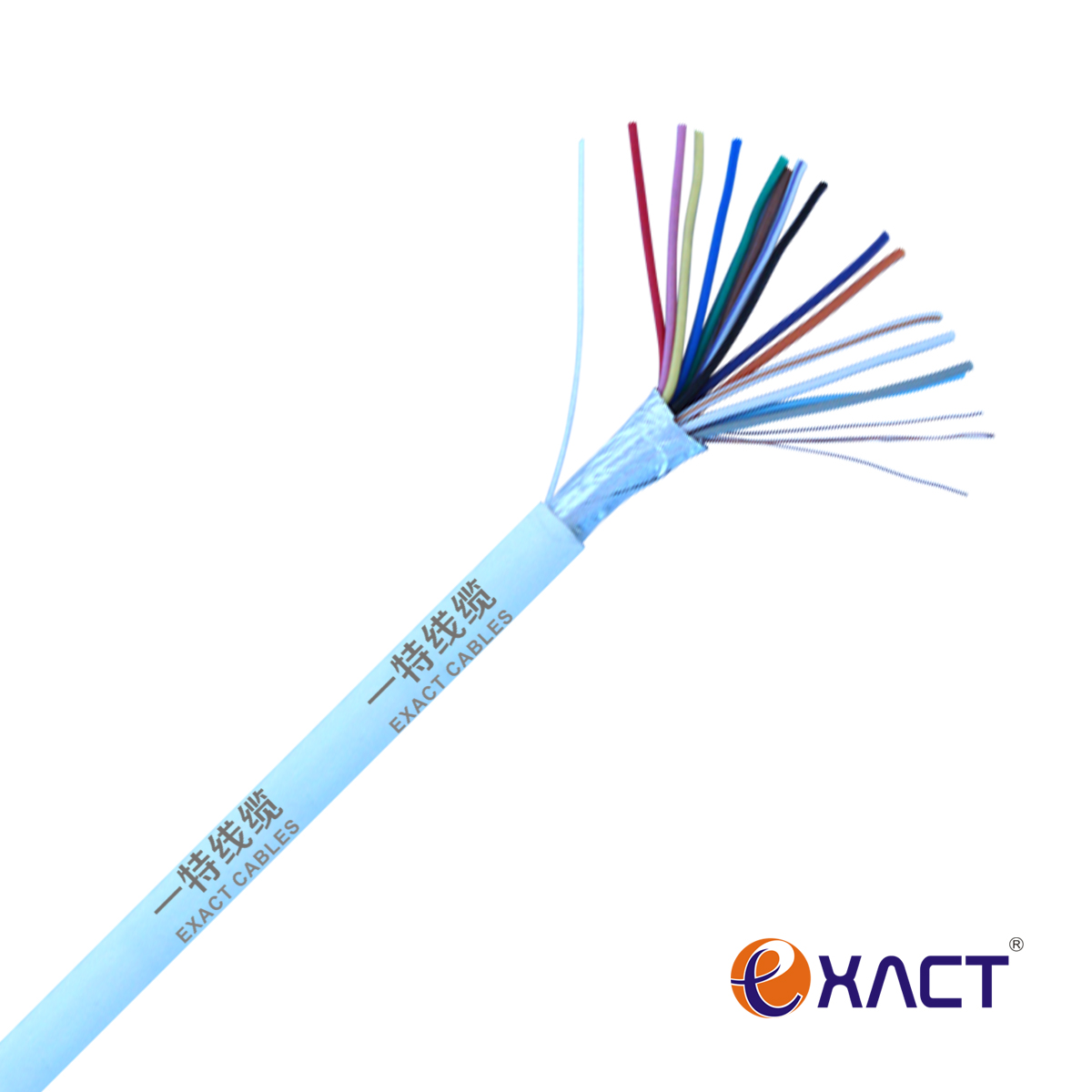 16x0.22mm2 Unshielded Stranded Control Cable PVC Insulation and Jacket CPR Eca Alarm Cable