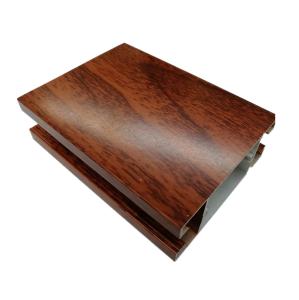 Wholesale 5.0mm Wood Finish Aluminium Profiles For Building Materials from china suppliers