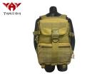 PVC Military Grade Laptop Tactical Day Pack / Molle Trekking Backpack