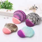 Logo Printing Butterfly Bag Goat Hair 4pc Foundation Brush Set