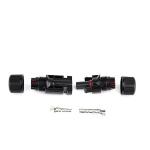 Mc4 600V PV Solar Cable 22A Connector Copper Male And Female