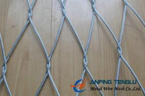Wholesale Stainless Steel Cable Knotted Mesh With AISI304, 304l, 316, 316l Cable from china suppliers