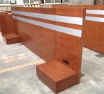 hotel funiture,wood veneer King/queen headboard HD-0035