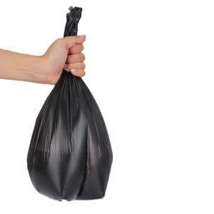 Wholesale Black HDPE/LDPE/LLDPE Strong Star Sealed Garbage Bags for Office Waste Basket Liners from china suppliers
