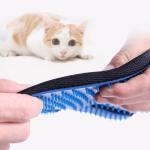 Small Middle Large Pet Hair Remover Mitt Deshedding Dog Grooming Gloves For