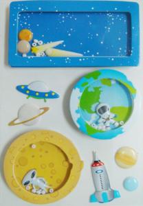 Wholesale Silk Printing Vintage Toy Stickers Paper + PVC Puffy + Rhinestones + PET Material from china suppliers