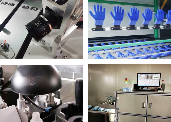 Auto Ai Artificial Intelligence Visual Inspection System For Medical PVC Gloves