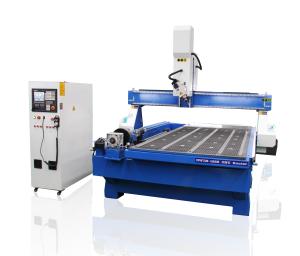 Wholesale 1300x2500mm 1325 4 Axis Wood CNC Router 2.2kw-9kw from china suppliers