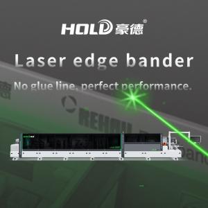 Wholesale 3kw Laser Wood Edge Banding Machine Belt Feeding PLC Control from china suppliers