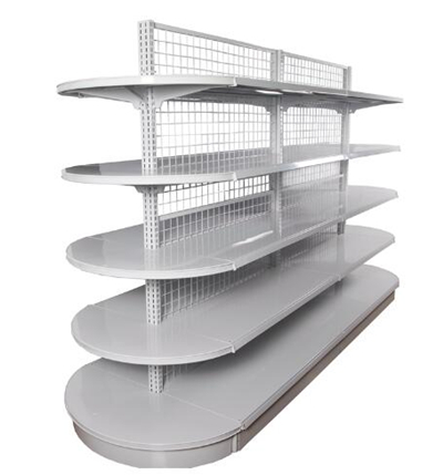 Back Net Stationery Shop Black Metal Shelf, Commercial Display Racks
