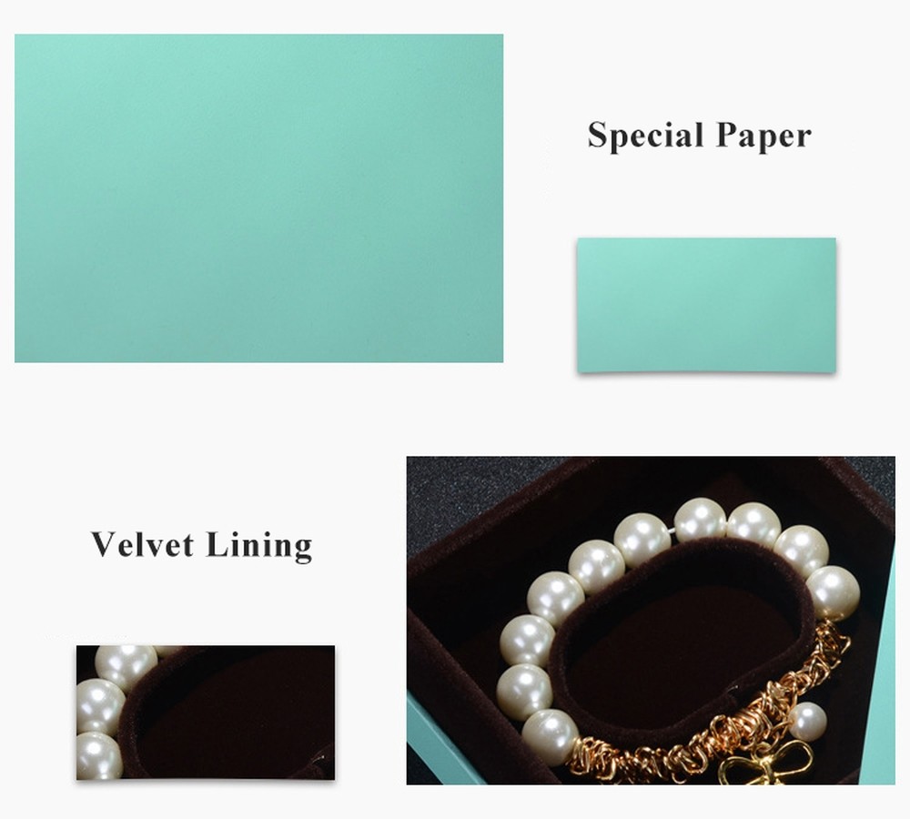 Custom Packaging Cardboard Jewelry Boxes For Necklaces Shoulder Type With Velvet Lining