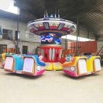 Family Amusement Park Rides / 24 Person Star Trek Ride With Laser Guns