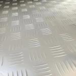 3003 H14 H18 Aluminum Chequered Embossed Sheet Plate 5 Bars 2 Bars 6mm