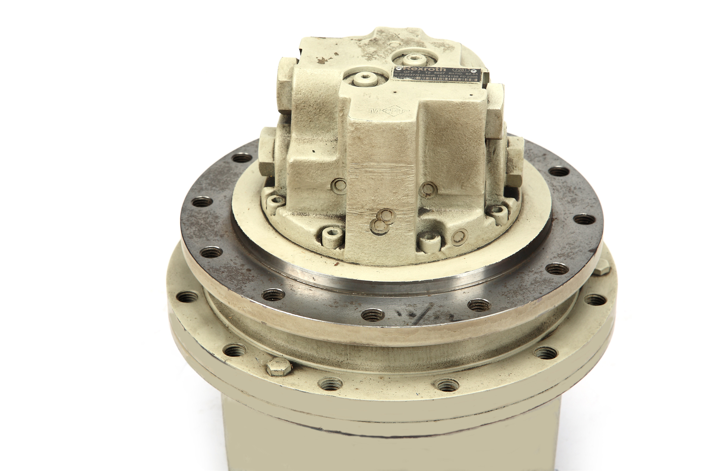 Steel Hydraulic Travel Motor , Rexroth Final Drive Motor GFT-7-T2-5027