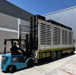 Hygienic EPP Logistic Shipping Plastic Pallets High Tenacity