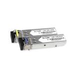 Single Fiber Transceiver 20KM 1.25G LC Port 1310nm/1550nm DDM Commercial Grade