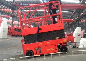 Wholesale Mininature Rough Terrain Scissor Lift Steel With 6m Lifting Height from china suppliers
