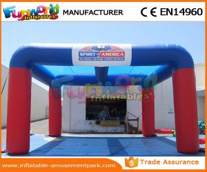 Wholesale Blue / Red PVC Tarpaulin Inflatable Garage Tent Inflatable Car Wash Tent from china suppliers
