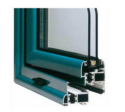 Electrophoresis Aluminium Window Extrusion Profiles 6063-T5 With Finished Machining