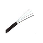 Steel Rod Outdoor FTTH Drop Cable , ANATEL FTTH 1 Core Fiber Optic Cable