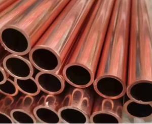 Wholesale 0.1mm-200mm Medical Gas Copper Pipe Custom Round Copper Tube Corrosion Resistant from china suppliers