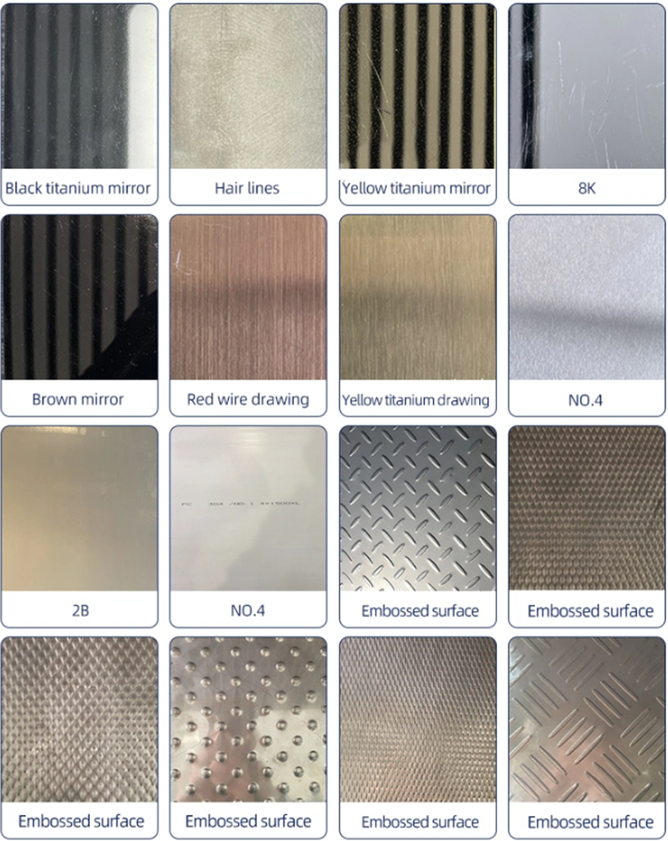 EN 304 Stainless Plain Sheet 18 Gauge Stainless Steel Sheet API Certificate