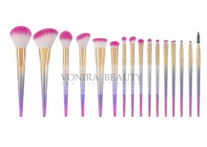 Wholesale Eye Makeup Brush Set With Gradient Color Handle , Good Quality Makeup Brushes from china suppliers