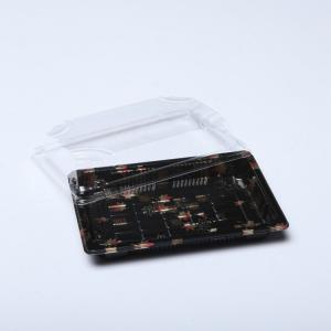 Wholesale ODM Food Grade Plastic Disposable Sushi Box For Restaurant from china suppliers