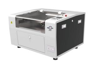 Wholesale 400*300mm 40w CO2 Laser Engraving Cutting Machine Desktop 95mm Table Lifting Height from china suppliers