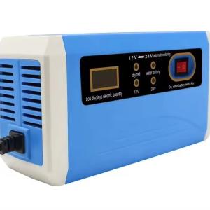 Wholesale 12V/10A Smart Fully Automatic Car Battery Charger for Electric Vehicle E-bike Scooter Truck Motorcycle Trickle Charger from china suppliers